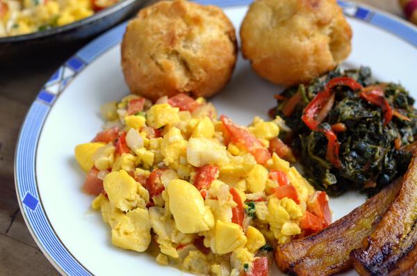 Ackee and saltfish