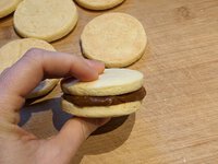 Illustration de la recette de Alfajores de maicena