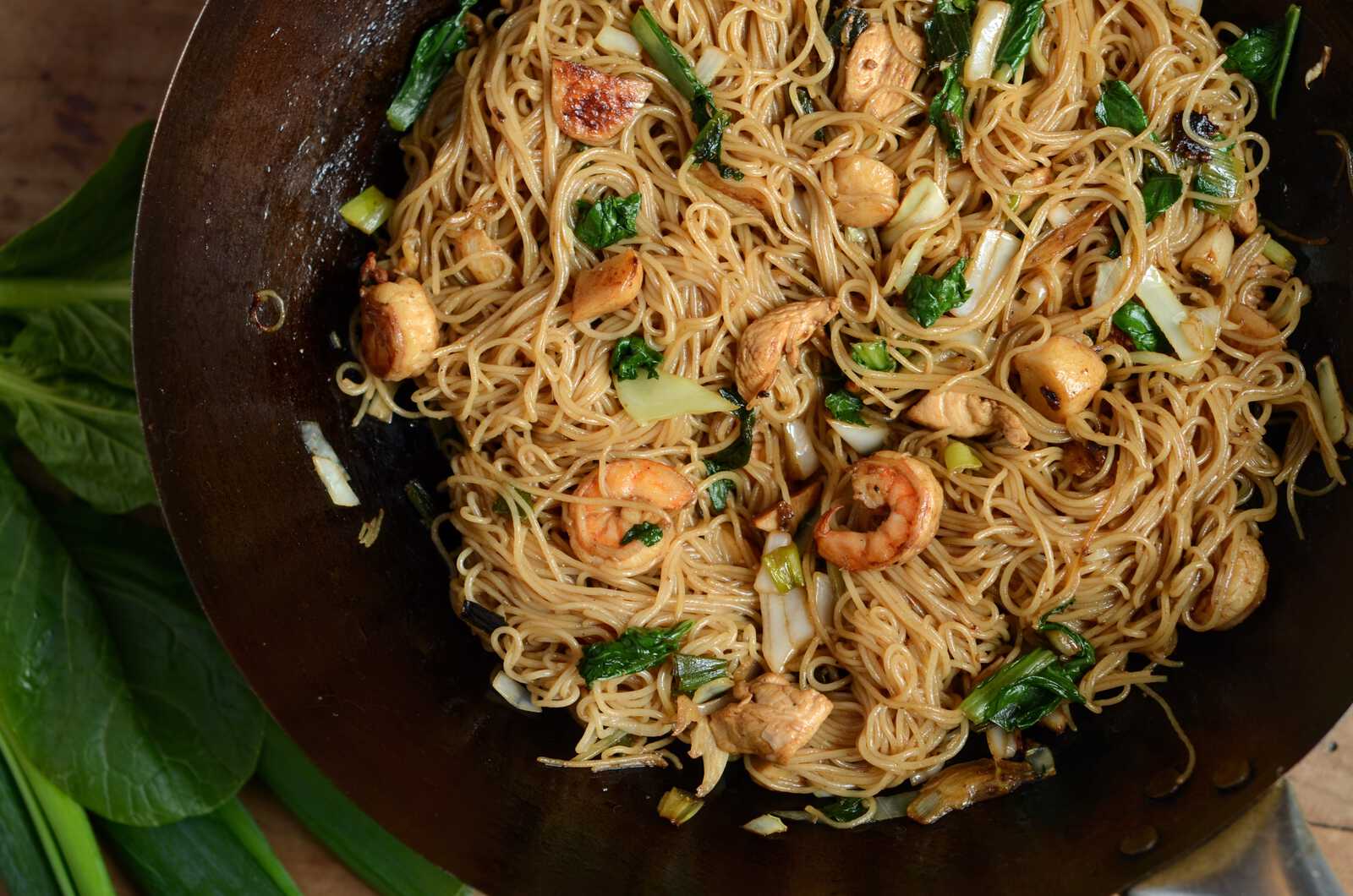 Bihun goreng - Vermicelles de riz sautées à l'indonésienne