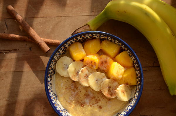 Cornmeal porridge