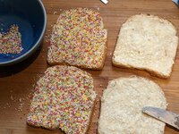 Illustration de la recette de Fairy bread