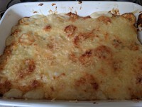 Illustration de la recette de Gratin de banane jaune