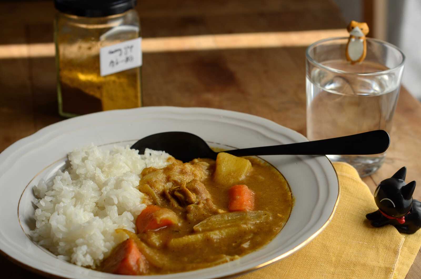 golden curry, curry japonais doux