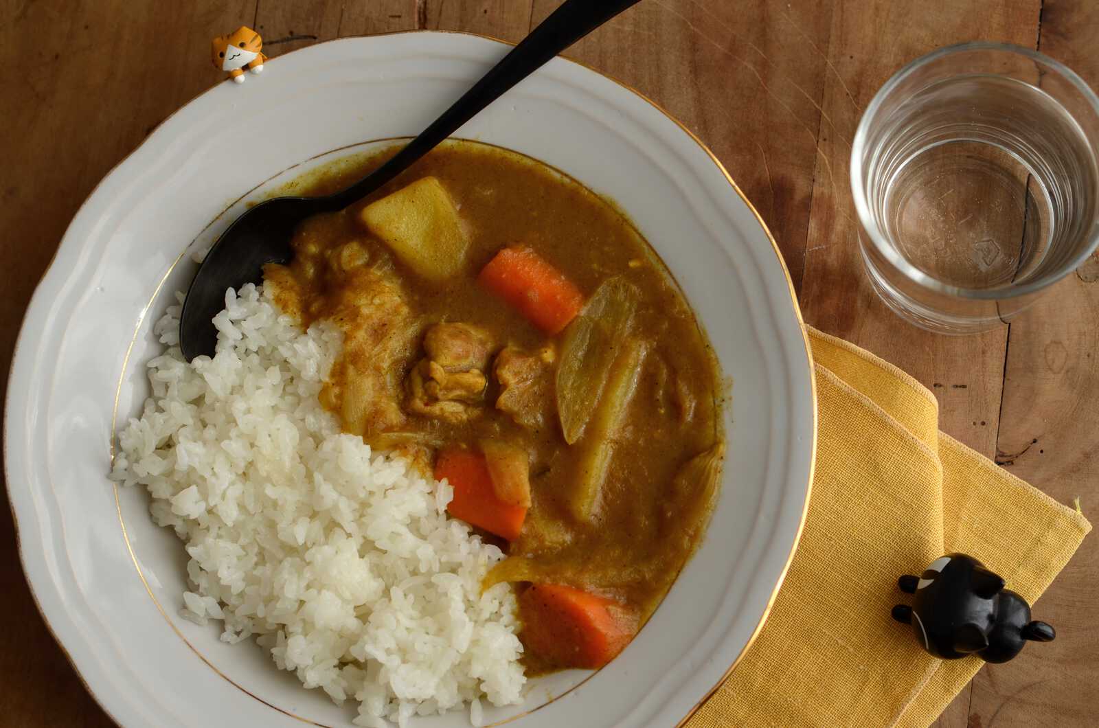 Poulet au curry Japonais - Recette facile - Le Riz Jaune 