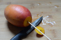 Illustration de la recette de Mango con chile y limon