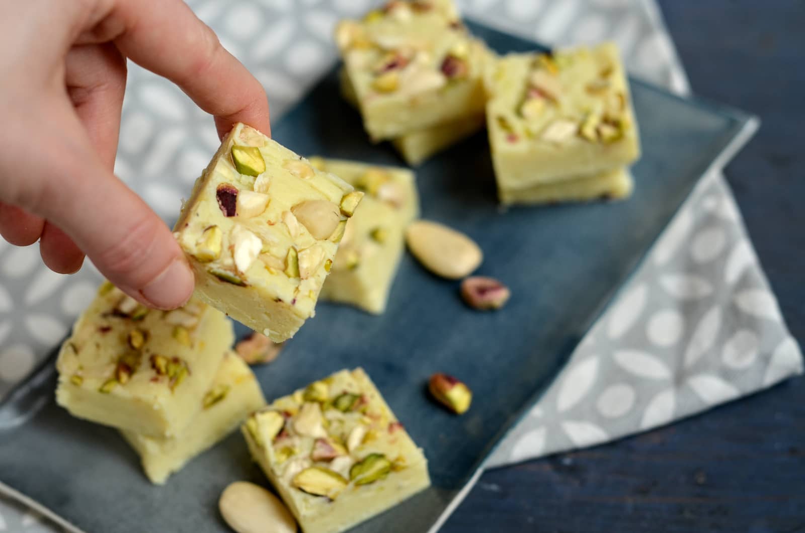 Milk barfi