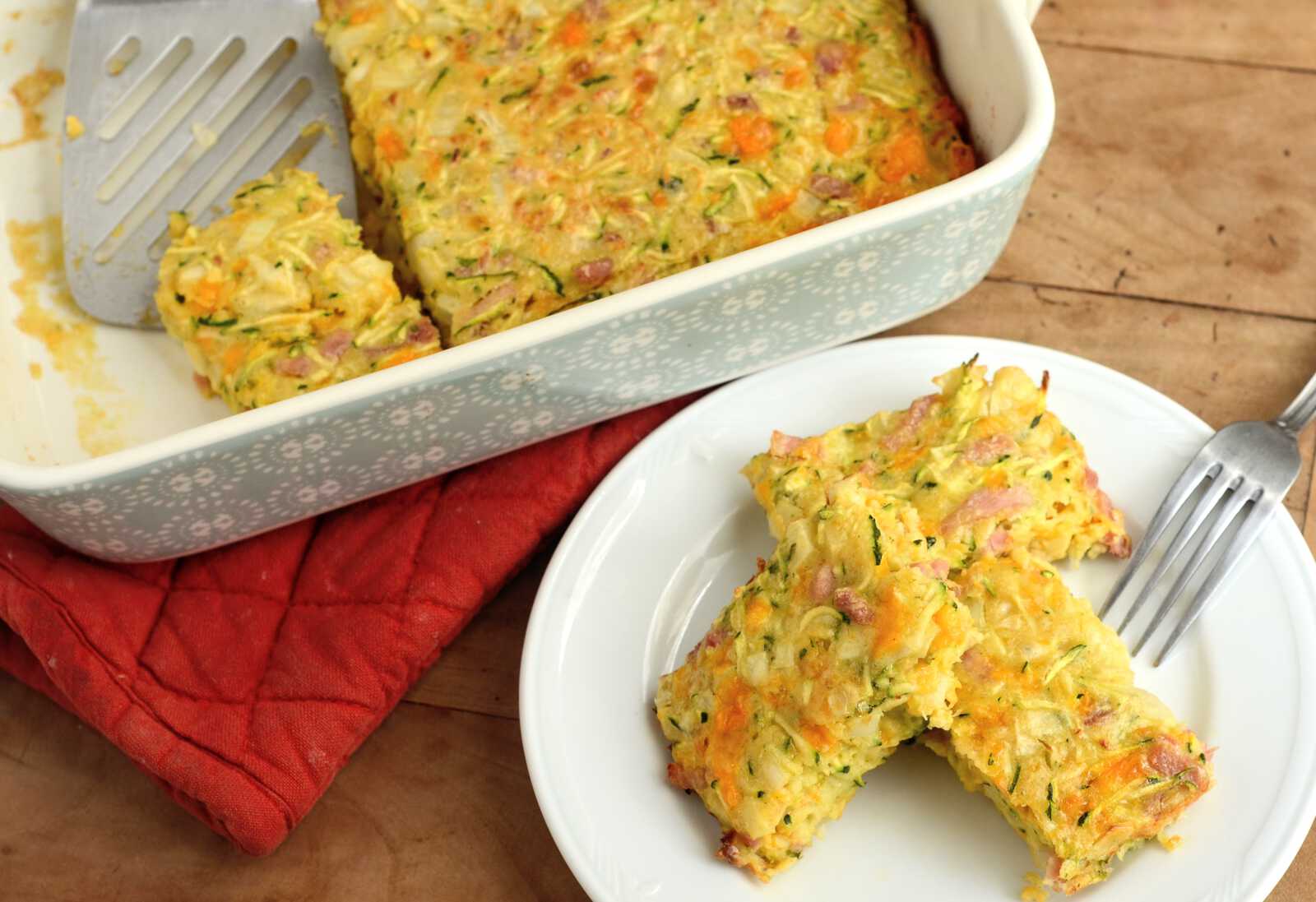 Zucchini slice